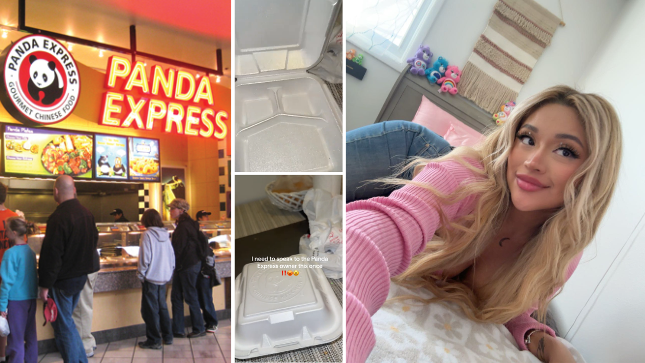 Customer Shocked After Panda Express Mix-Up Leaves Her with an Empty Plate