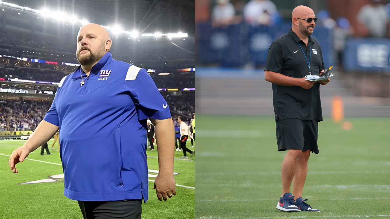 Brian Daboll’s Shocking Weight Loss Transformation: How the Giants’ Coach Became Unrecognizable