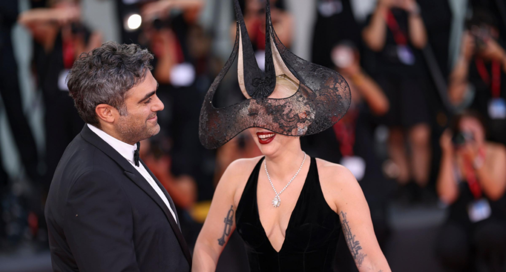 Lady Gaga Stuns in a Dramatic Black Gown During Red-Carpet Debut With Her Fiancé