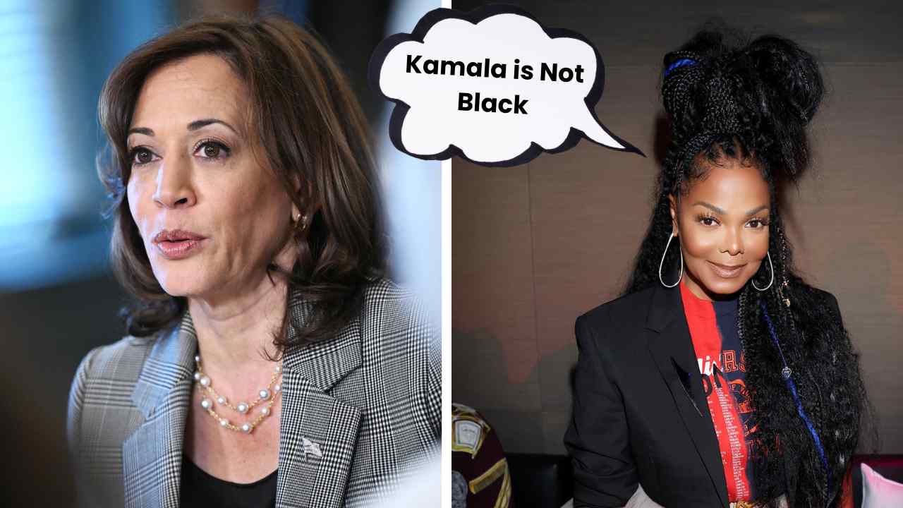 Janet Jackson’s Claims About Kamala Harris Not Being Black Cause Uproar!