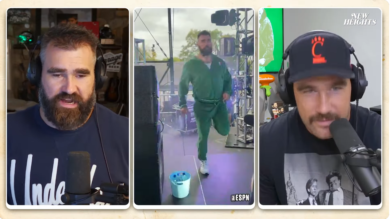 JasonTravis Kelce Roasts Jason for His Velour Tracksuit Dance That Went Viral