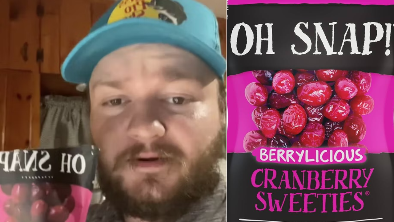 Smells Like Alcohol?” Man’s Surprising Review of Oh Snap! Cranberry Sweeties